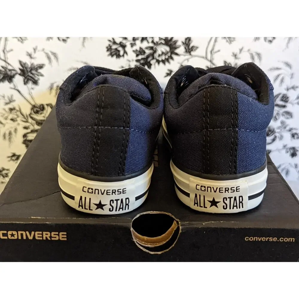 NWT Converse Navy White Chuck Taylor Street Slip Athletic Juniors 12